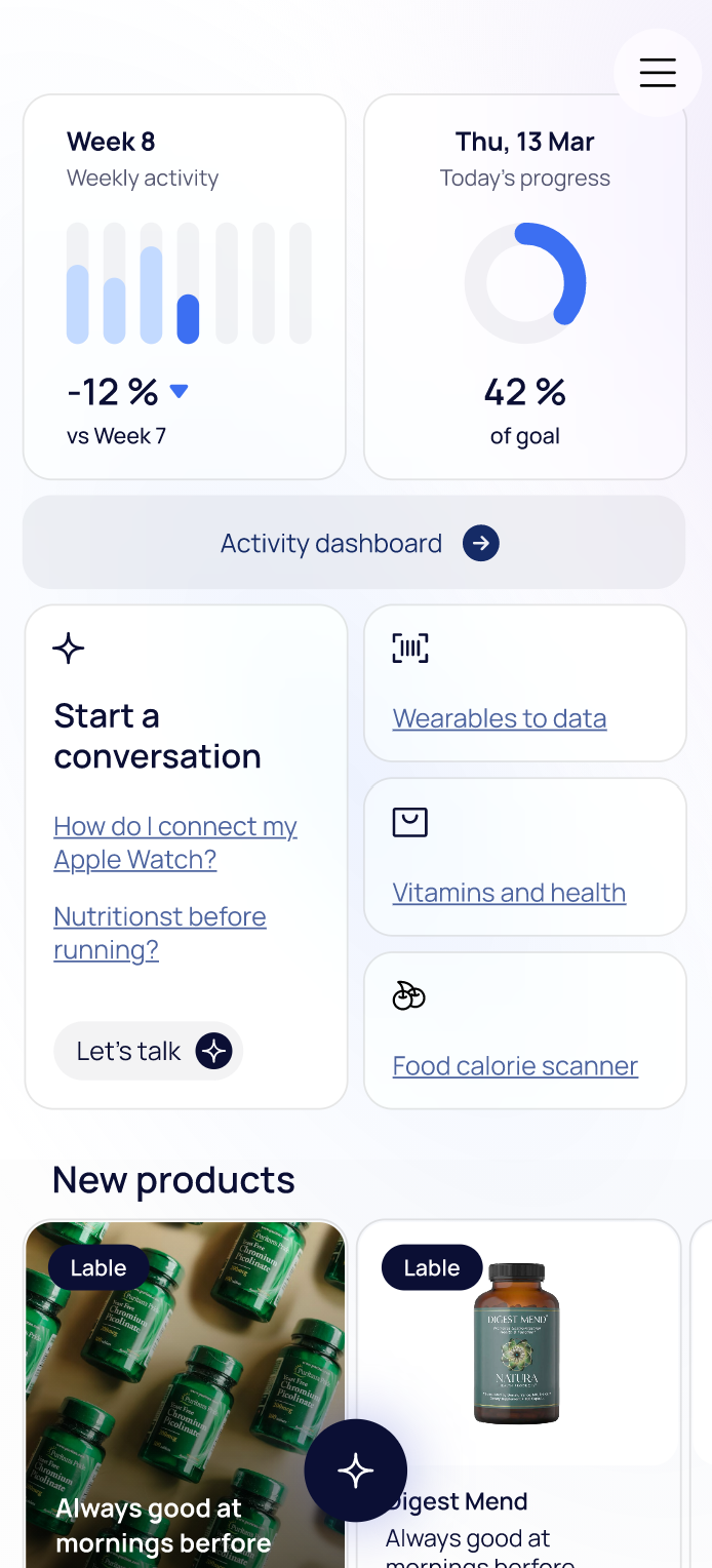 LONViTA nutrition screen
